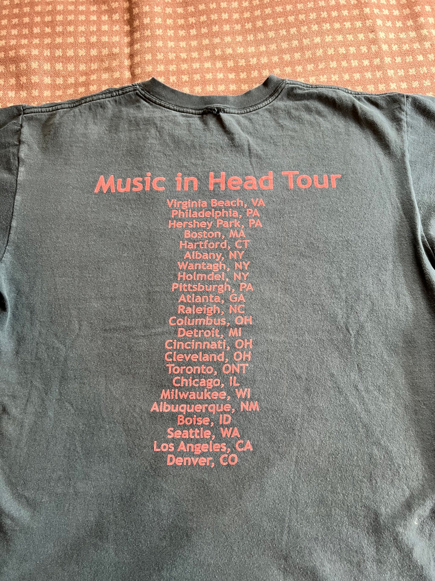 2000 Neil Young "Music in Head" Shirt (L)
