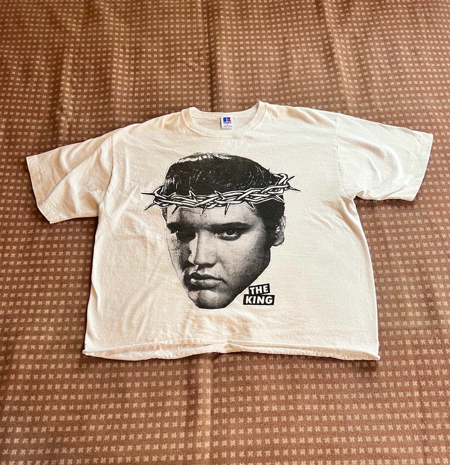 Cropped Elvis Shirt (XL)