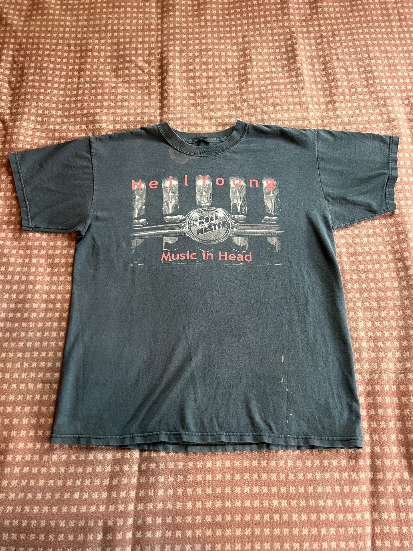 2000 Neil Young "Music in Head" Shirt (L)