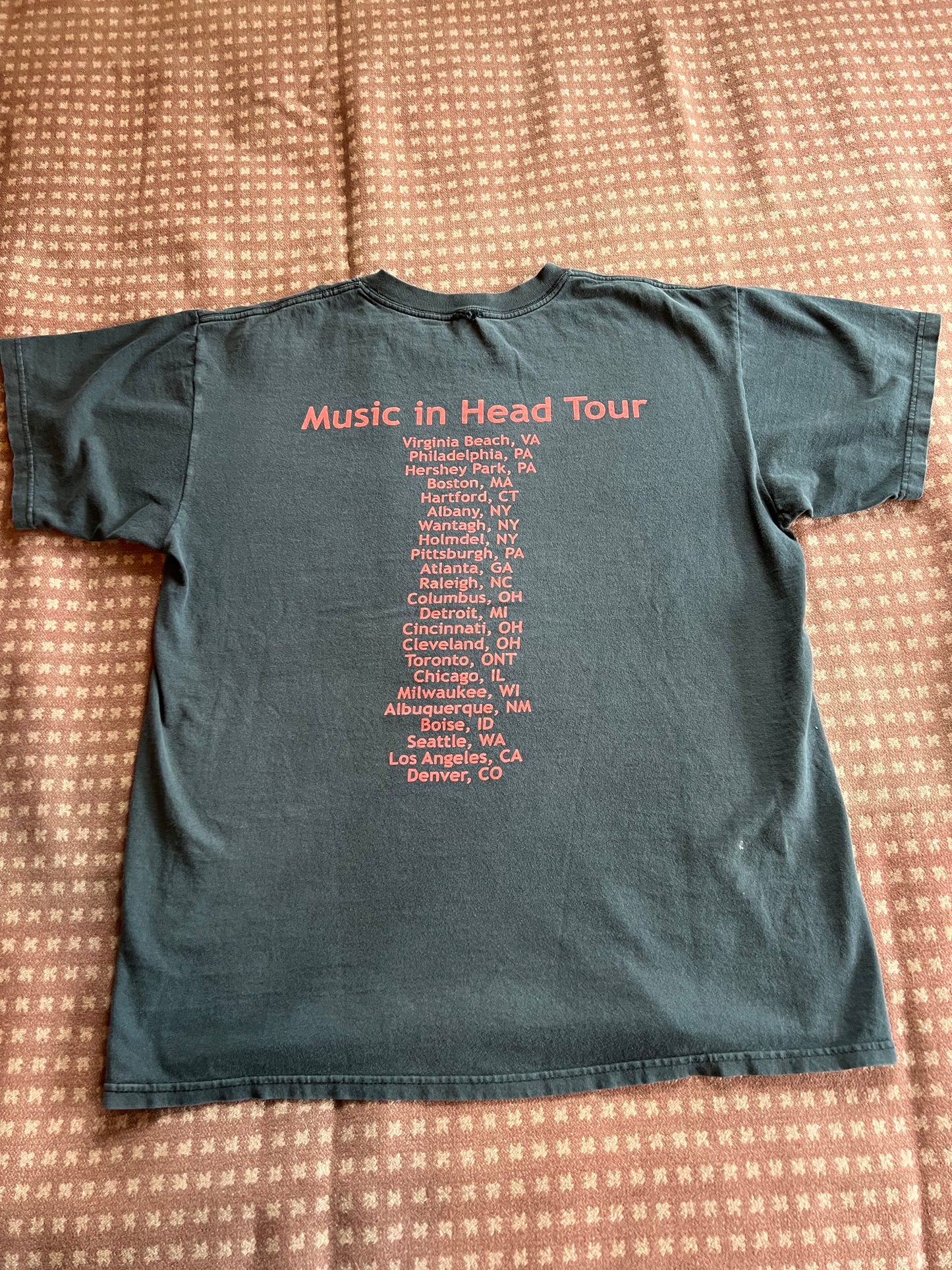 2000 Neil Young "Music in Head" Shirt (L)