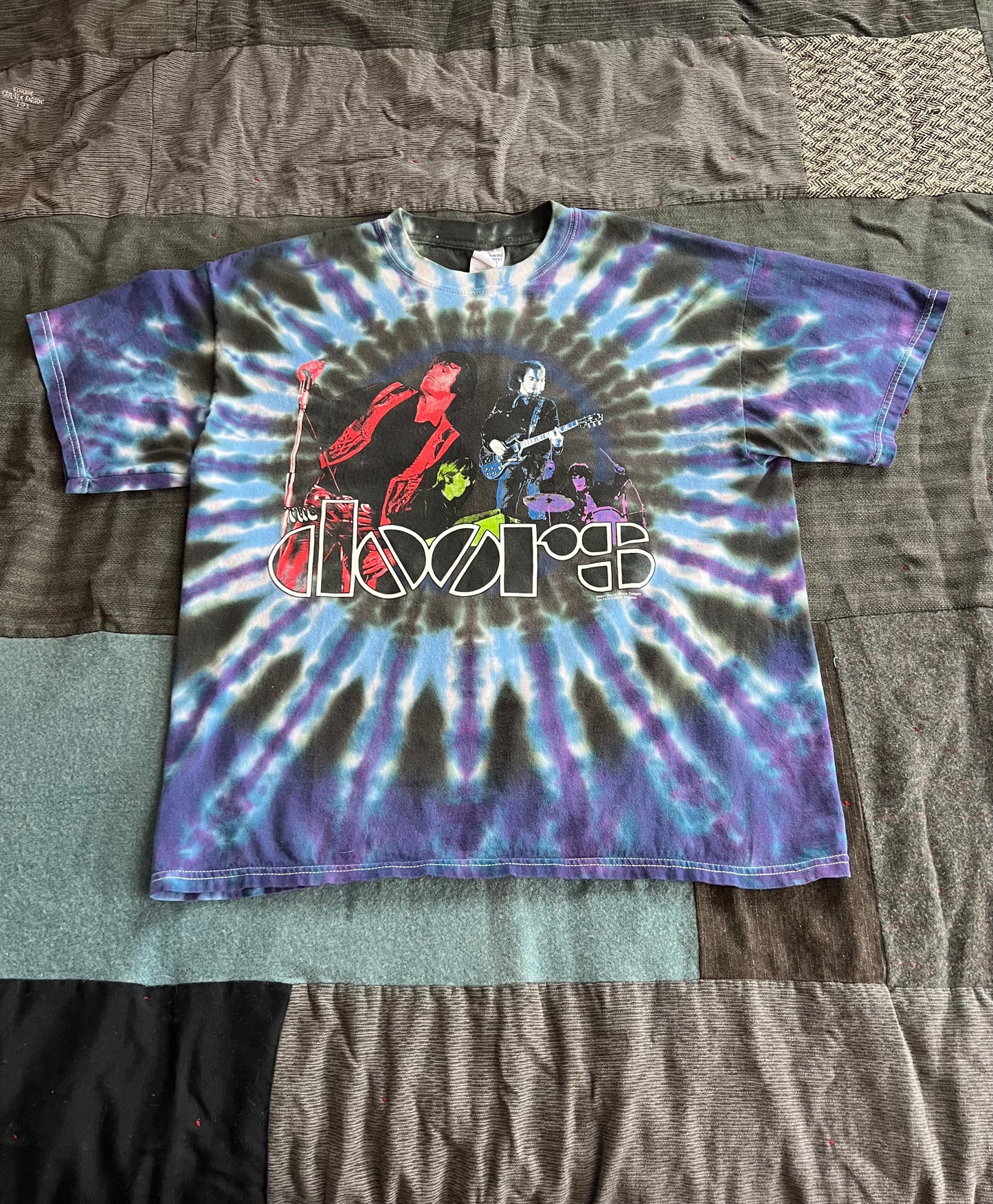 2001 The Doors Tie Dye Shirt (XL)