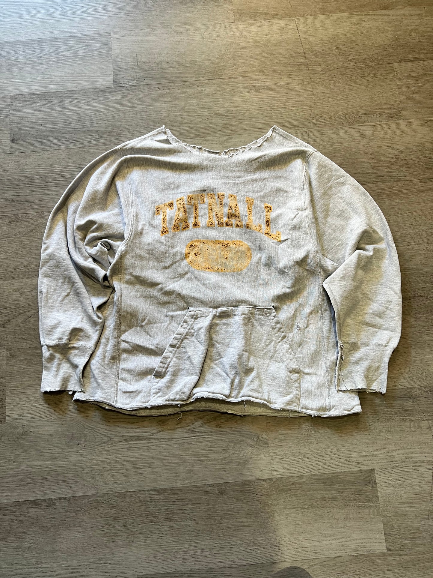 80s/90s Thrashed Reverse Weave Crewneck L/XL