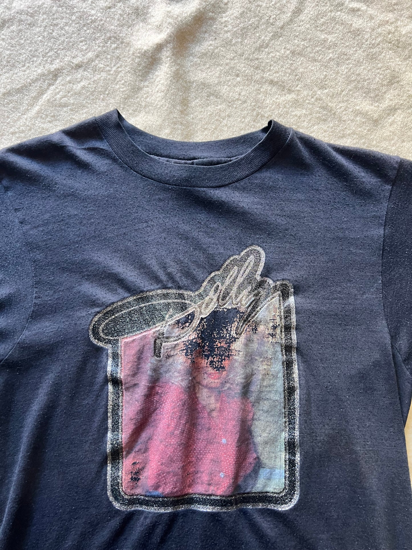 70s Dolly Parton Iron on Shirt (M)