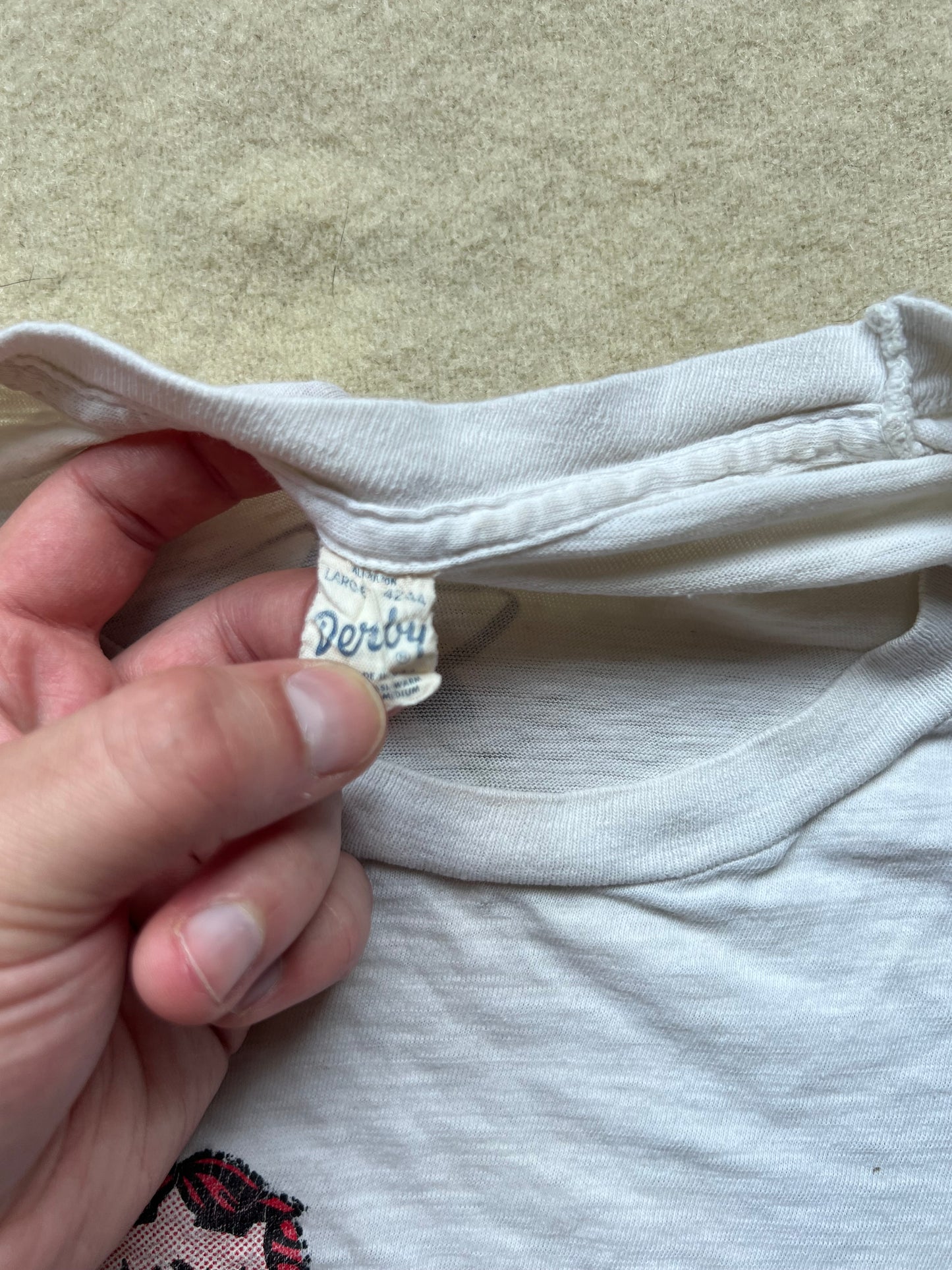 70s Pabst Blue Ribbon Tee (L)