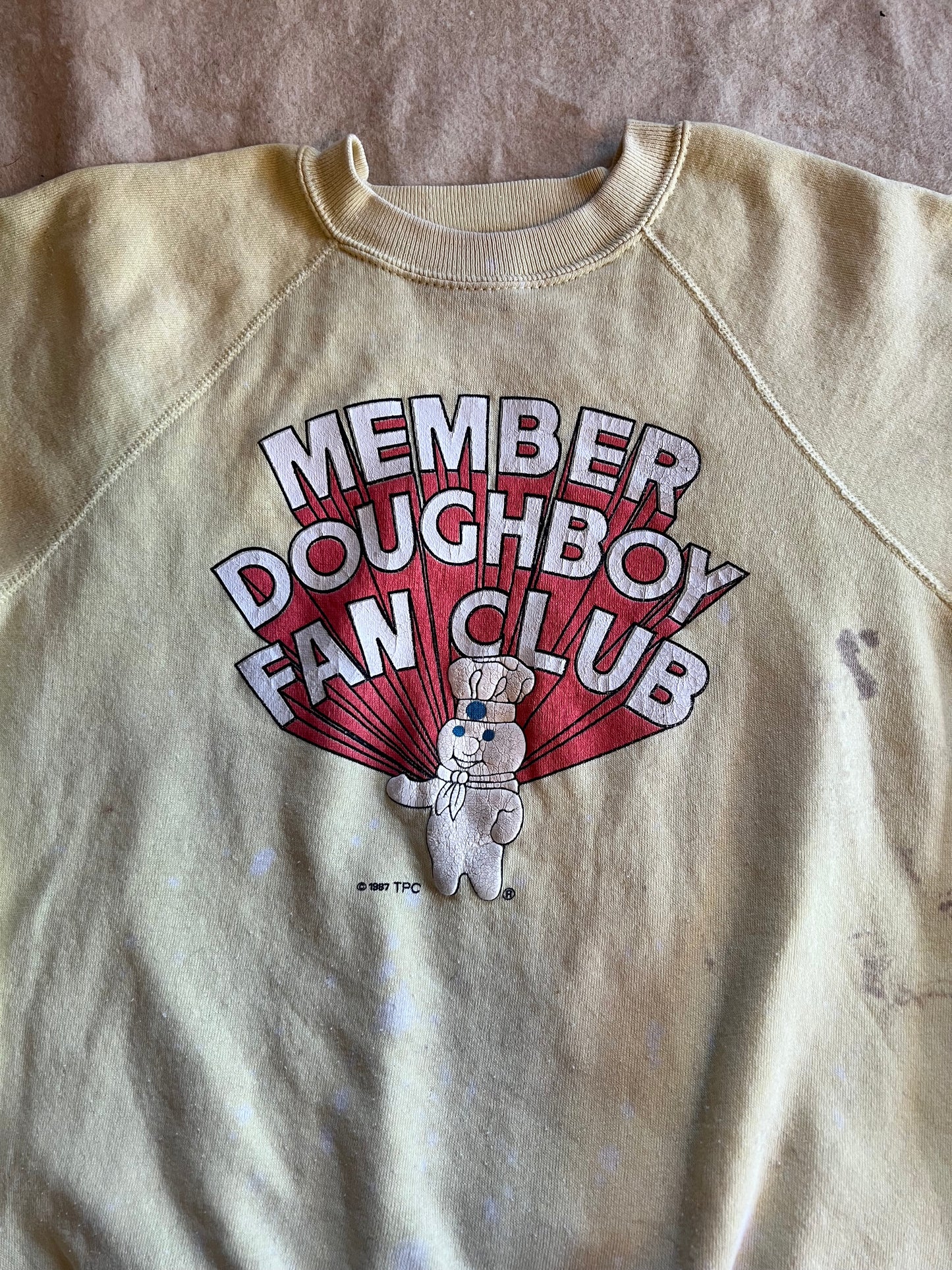 90s Pillsbury Dough Boy Fan Club Sweatshirt (XL)