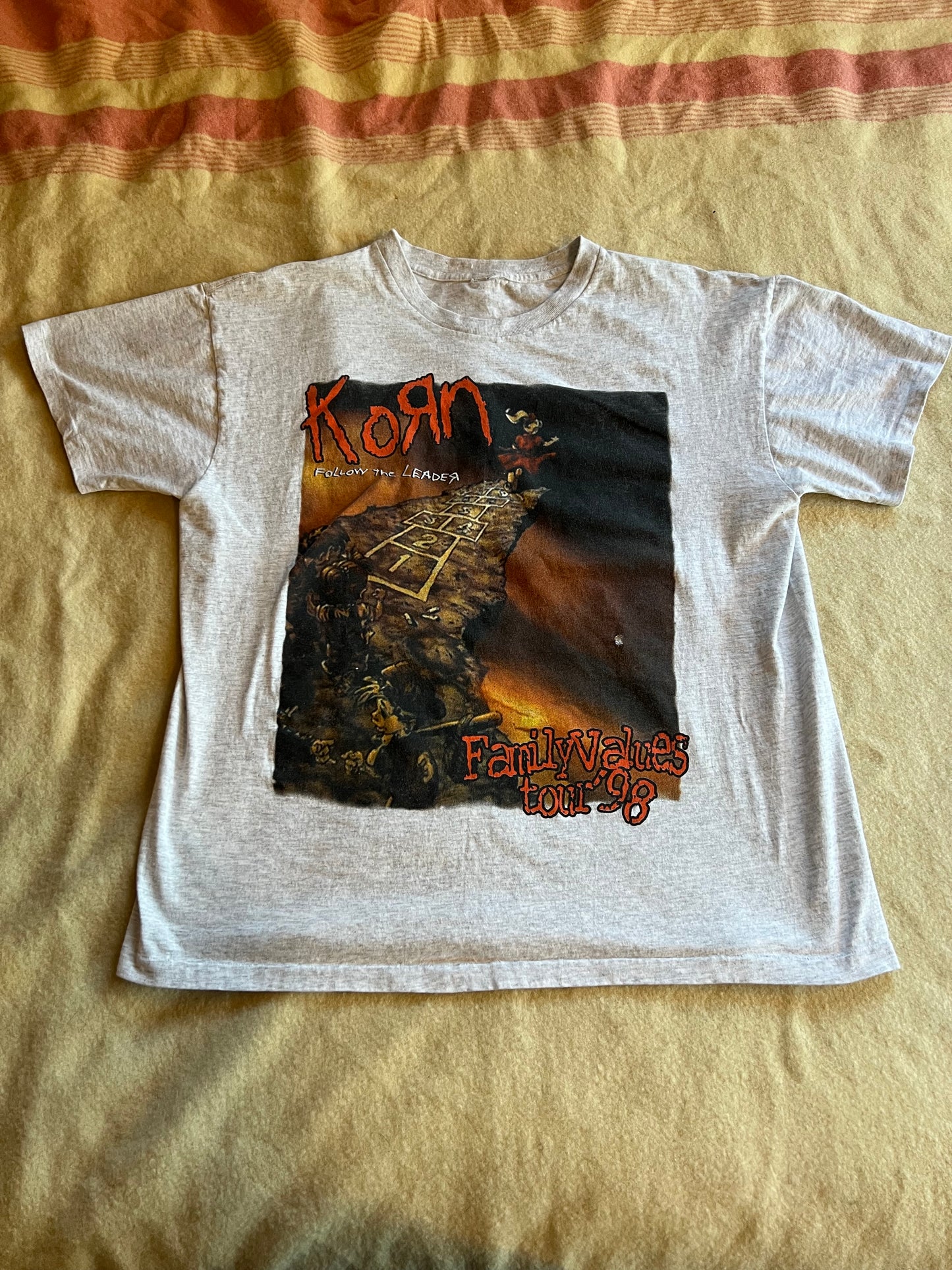 1998 Korn "Follow the Leader" Bootleg Tee (XL)