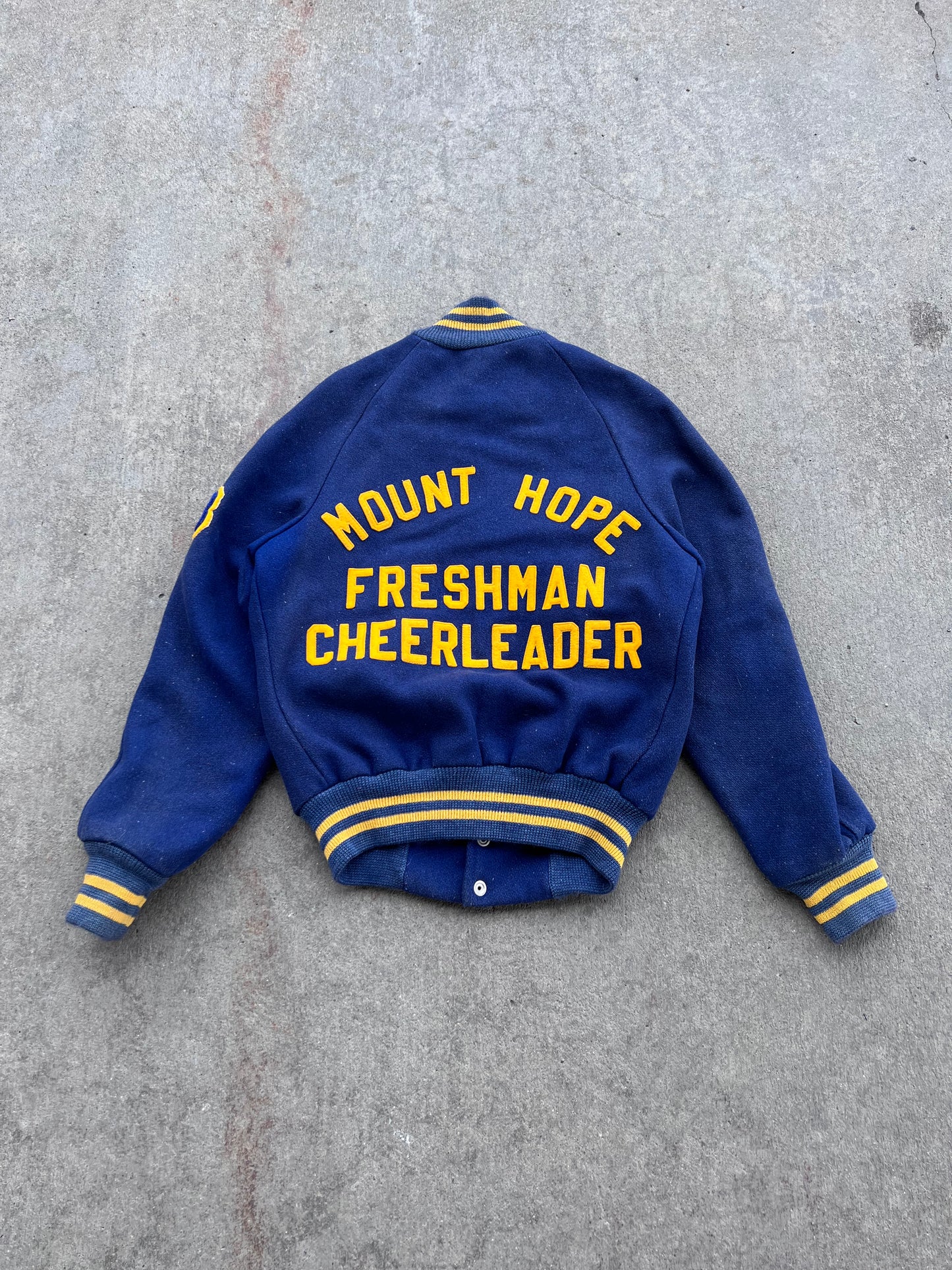 Mount Hope High School Cheerleading Varsity Jacket ( 34 )