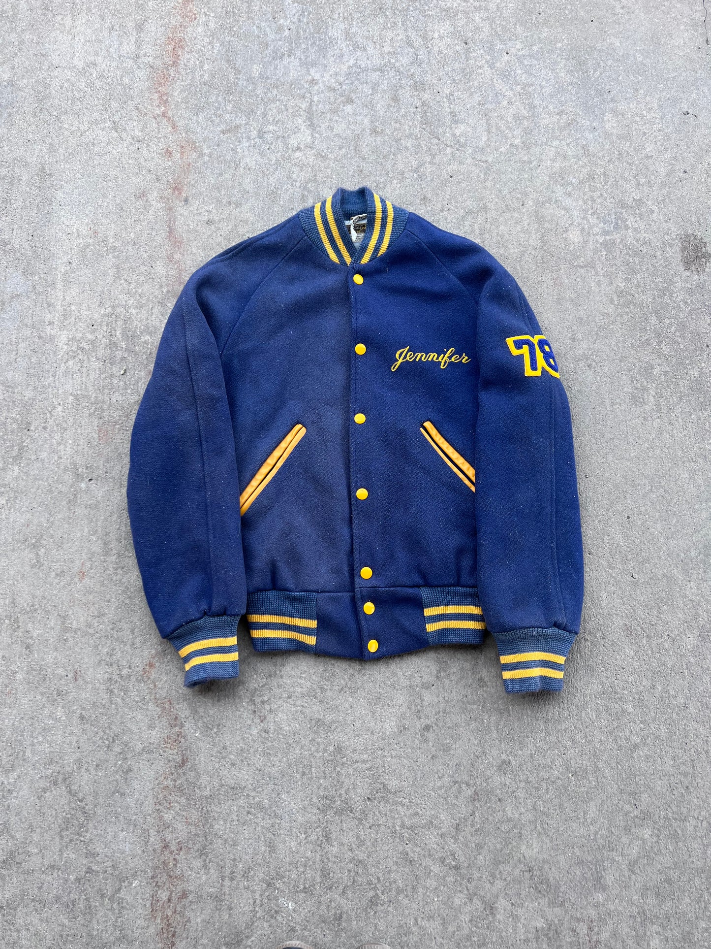 Mount Hope High School Cheerleading Varsity Jacket ( 34 )