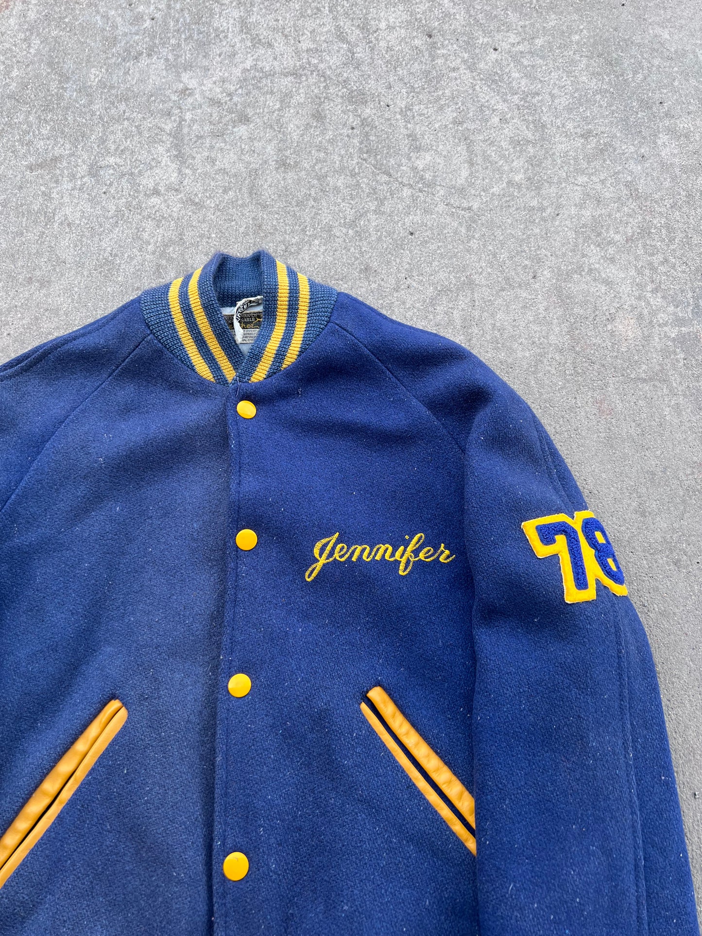 Mount Hope High School Cheerleading Varsity Jacket ( 34 )