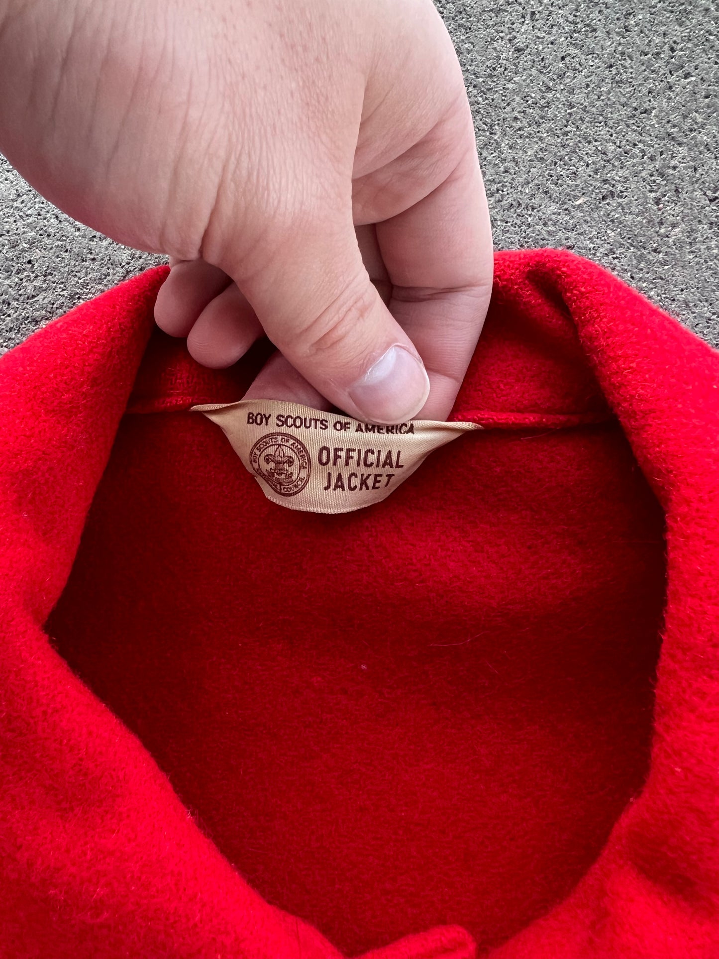70s Wool Boyscouts of America Jacket ( M )