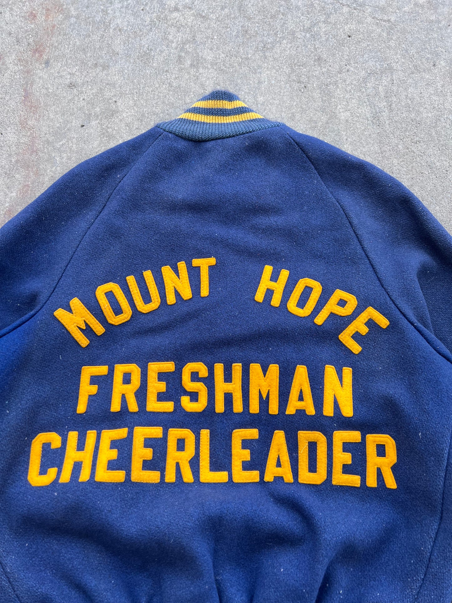 Mount Hope High School Cheerleading Varsity Jacket ( 34 )