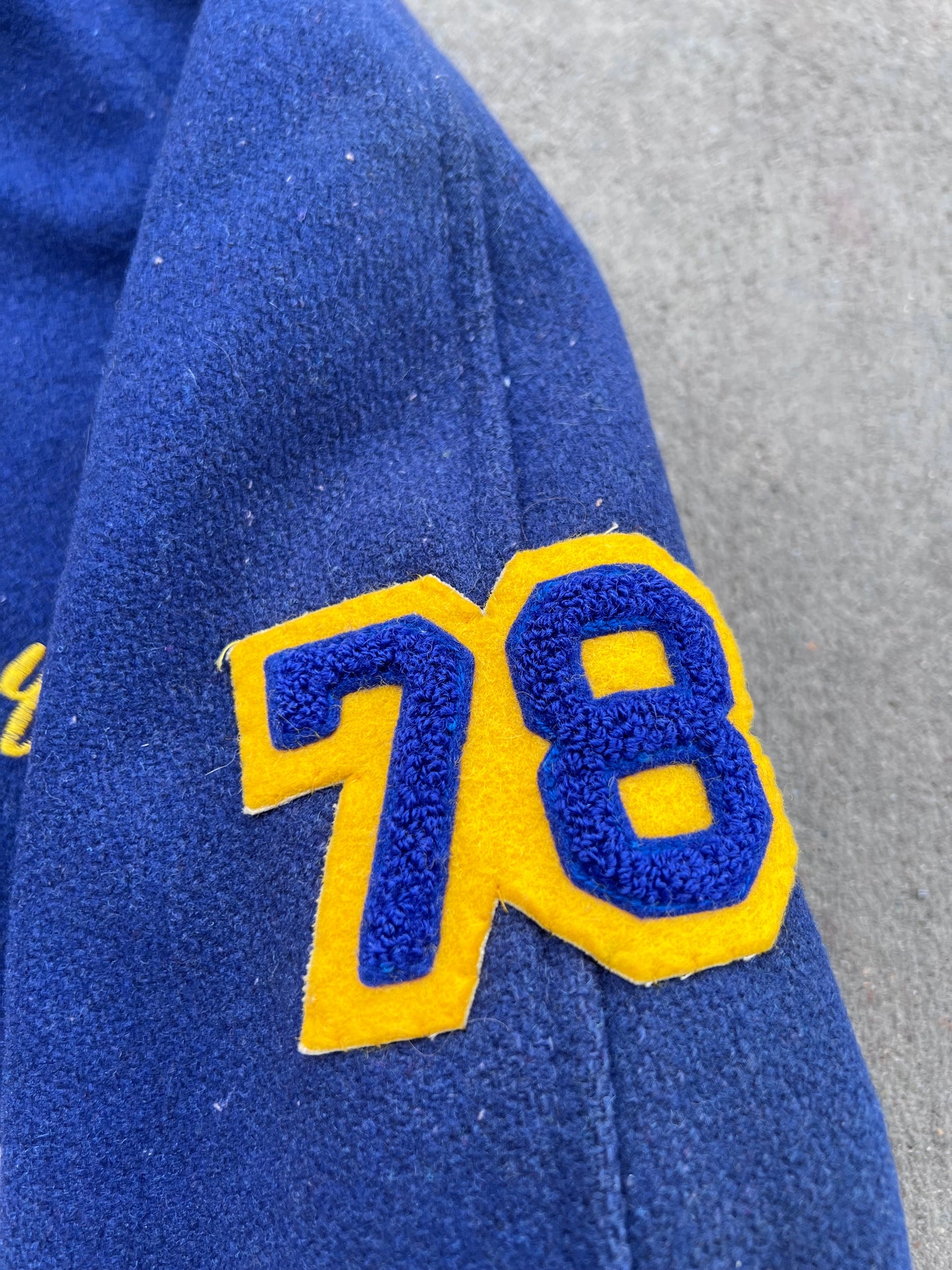 Mount Hope High School Cheerleading Varsity Jacket ( 34 )