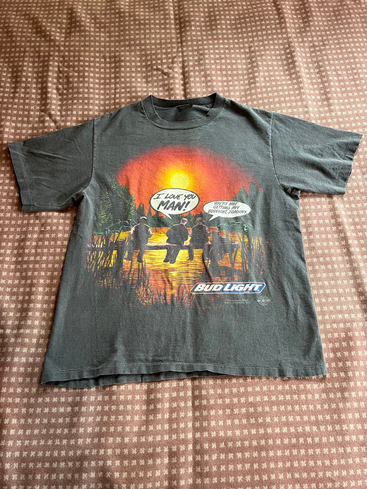 1996 Bud Light "I Love You Man" Shirt (XL)