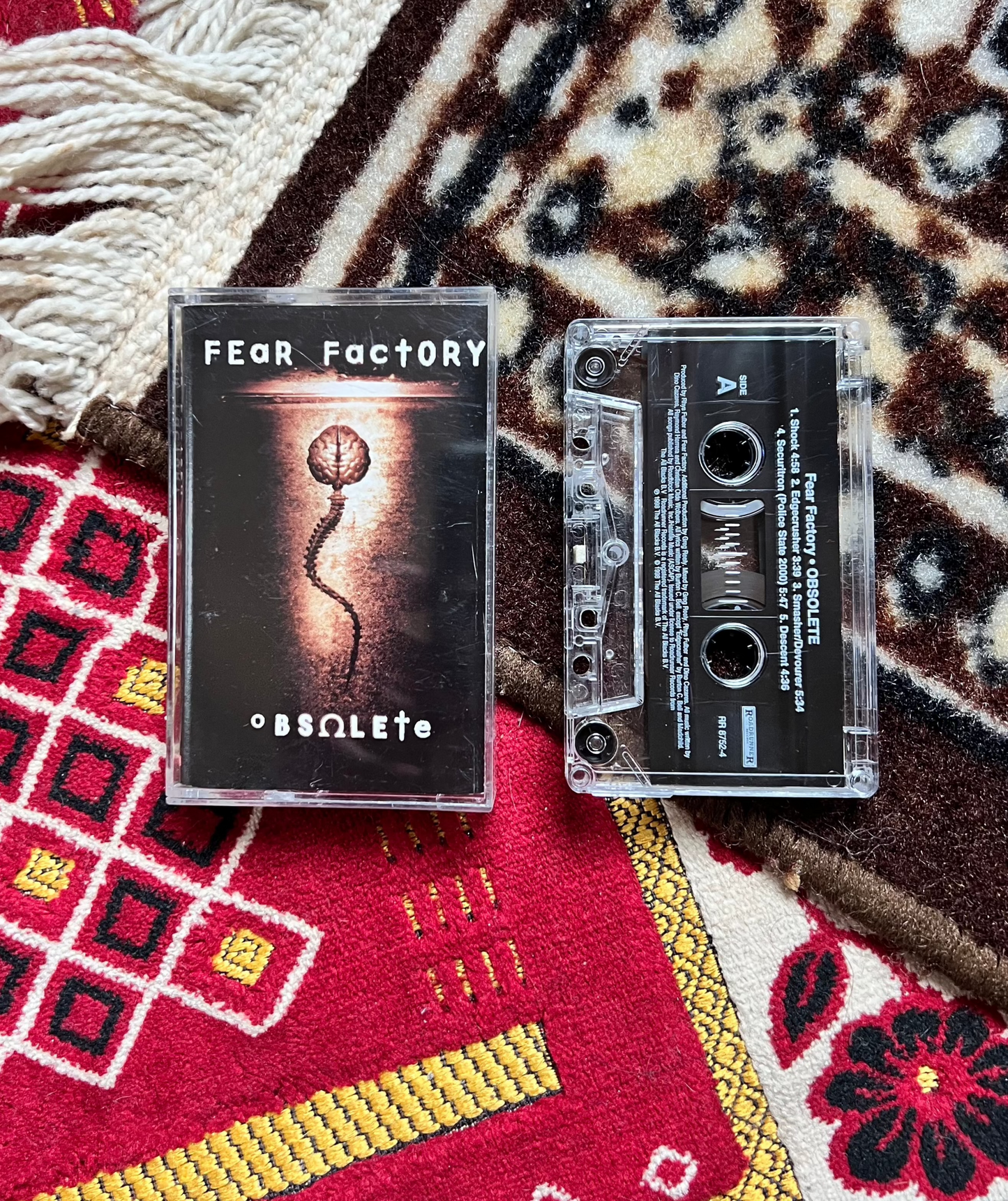 1998 Fear Factory "Obsolete" Cassette Tape