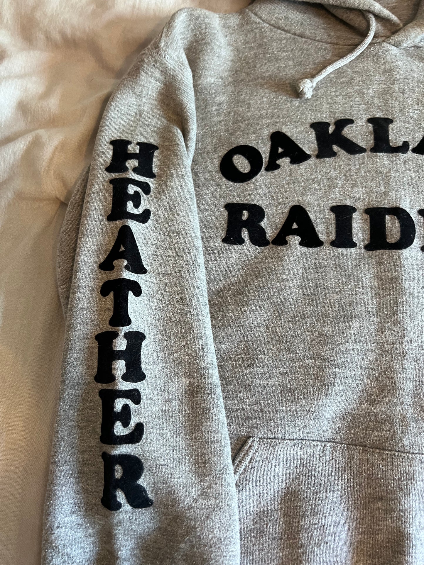 80s Oakland Raiders Hoodie (M)