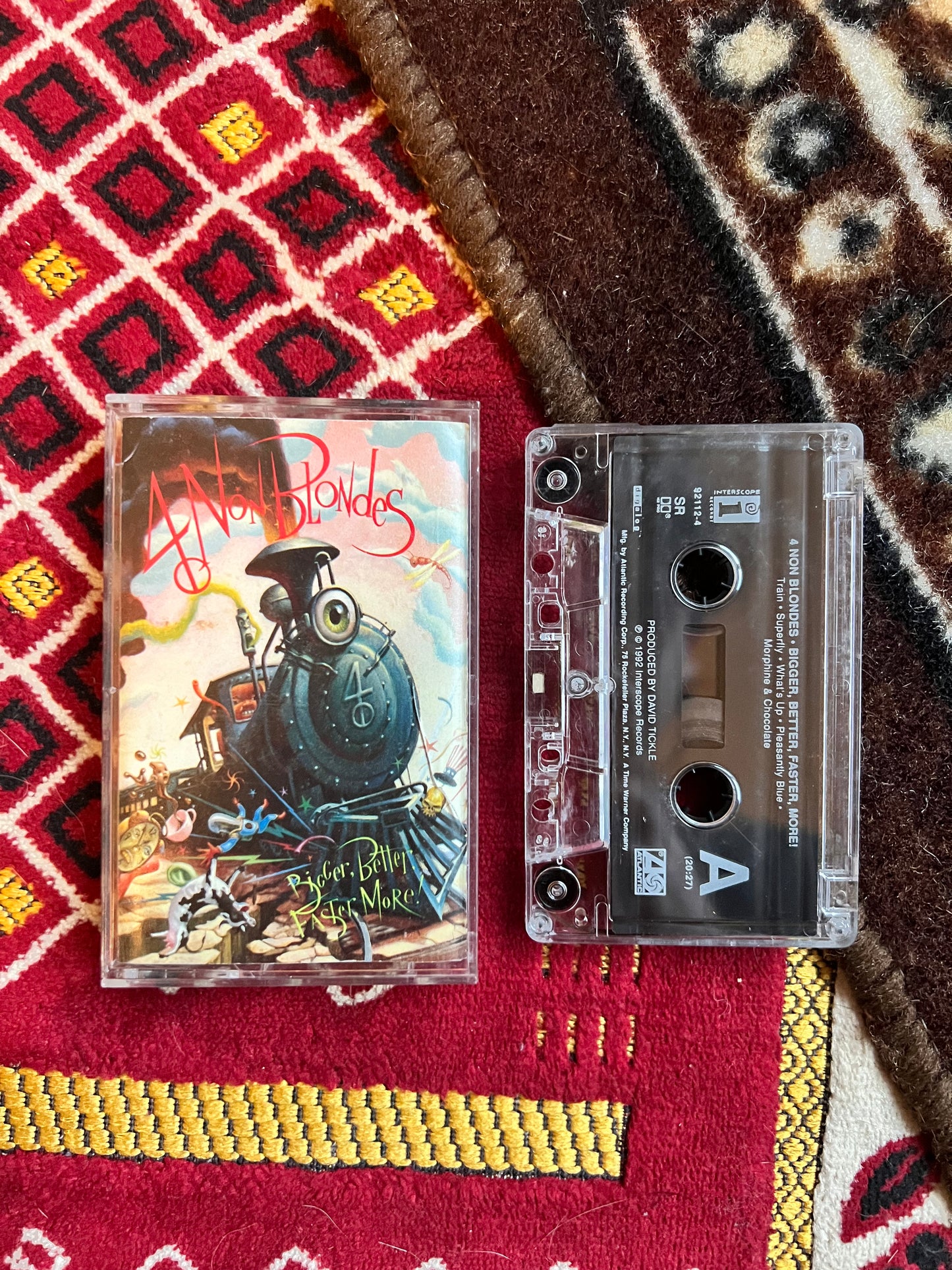 1992 4 Non Blondes "Bigger,Better,Faster,More!" Cassette Tape