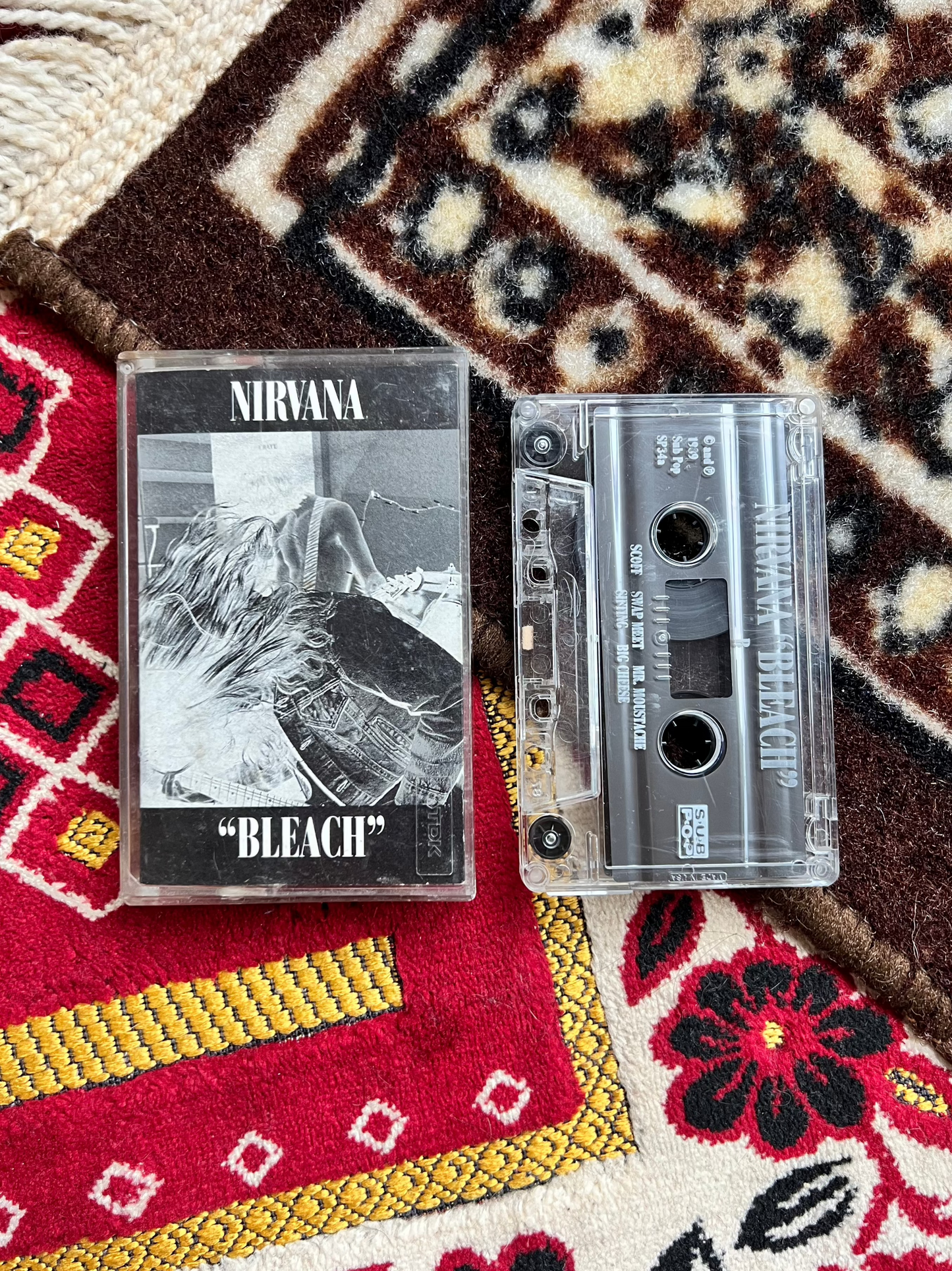 1989 Nirvana "Bleach"Cassette Tape