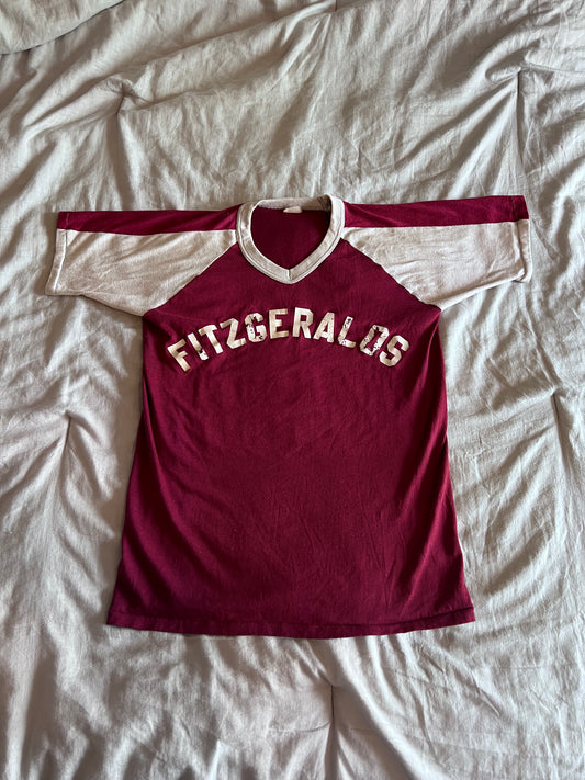 70s Fitzgeralds Baseball Shirt (M)