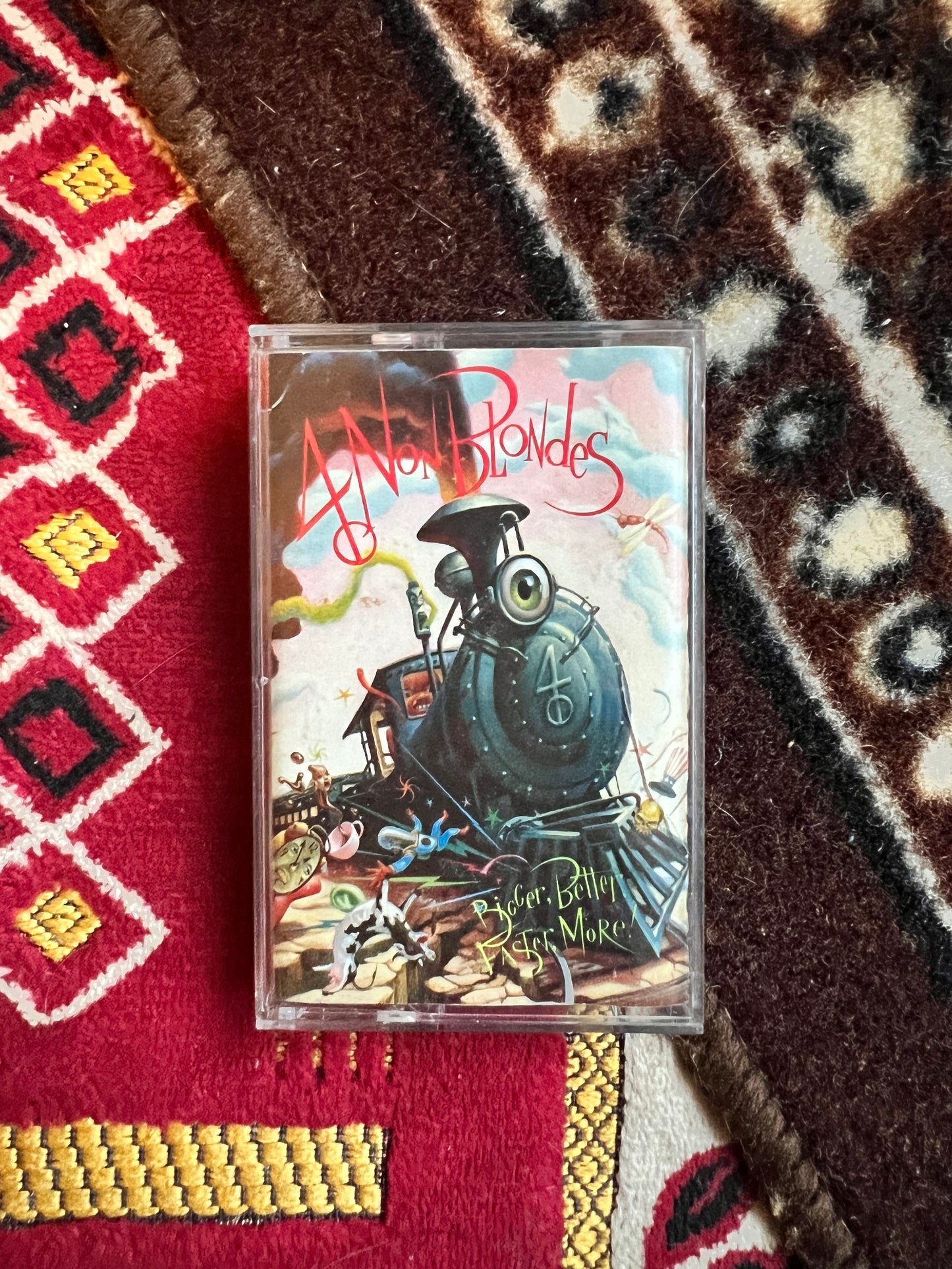 1992 4 Non Blondes "Bigger,Better,Faster,More!" Cassette Tape