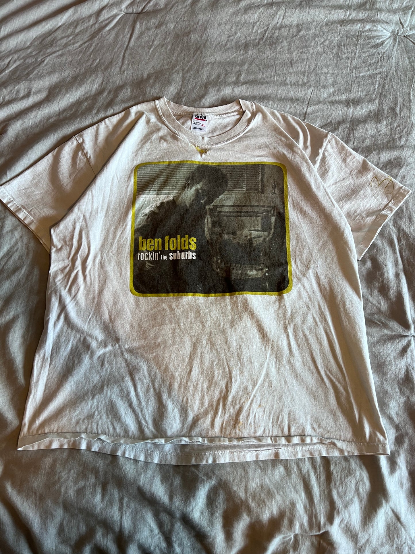 2001 Ben Folds "Rockin' the Suburbs" Promo Shirt (XL)