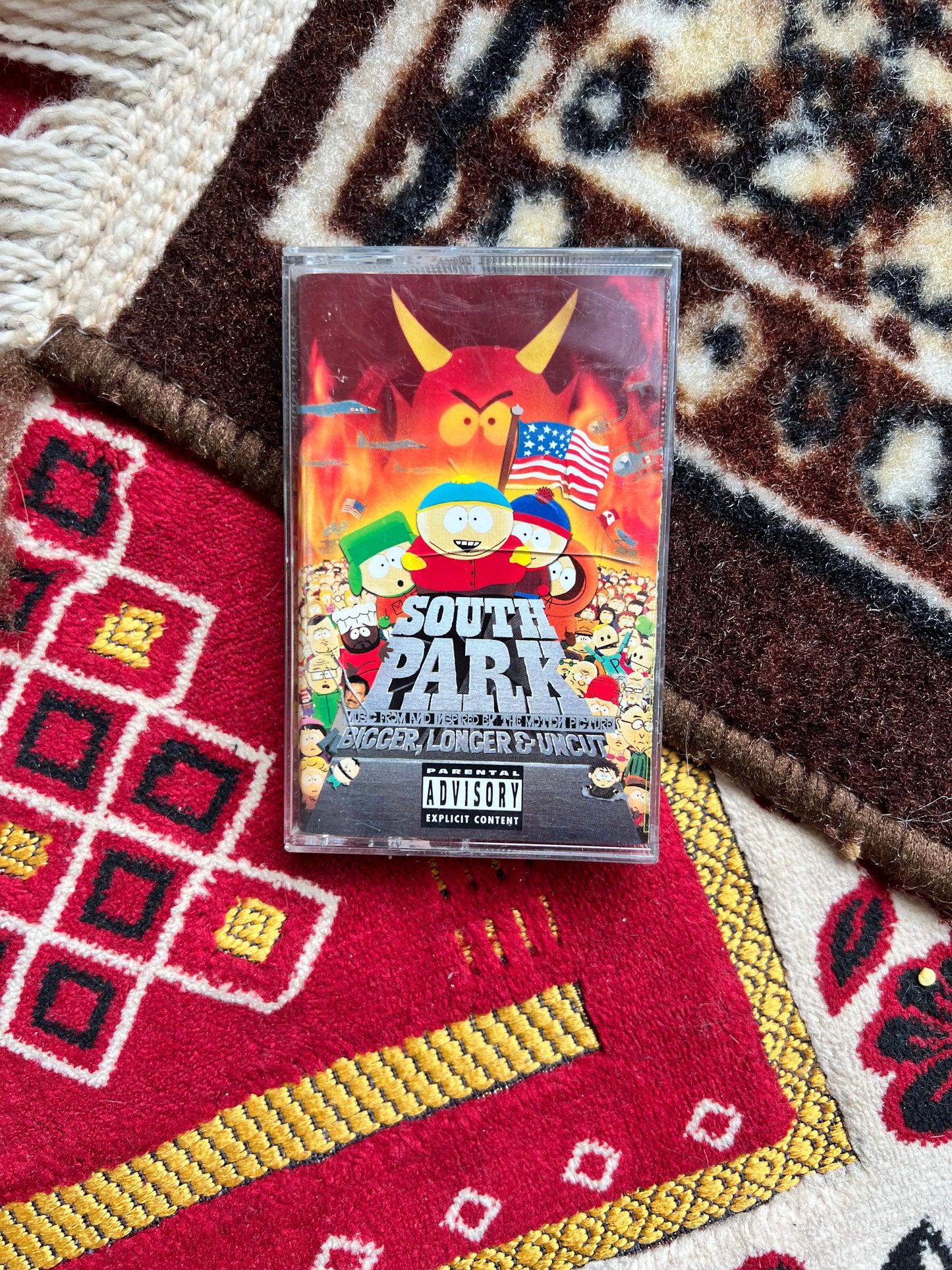 1999 South Park "Bigger, Longer, & Uncut" Soundtrack Cassette Tape