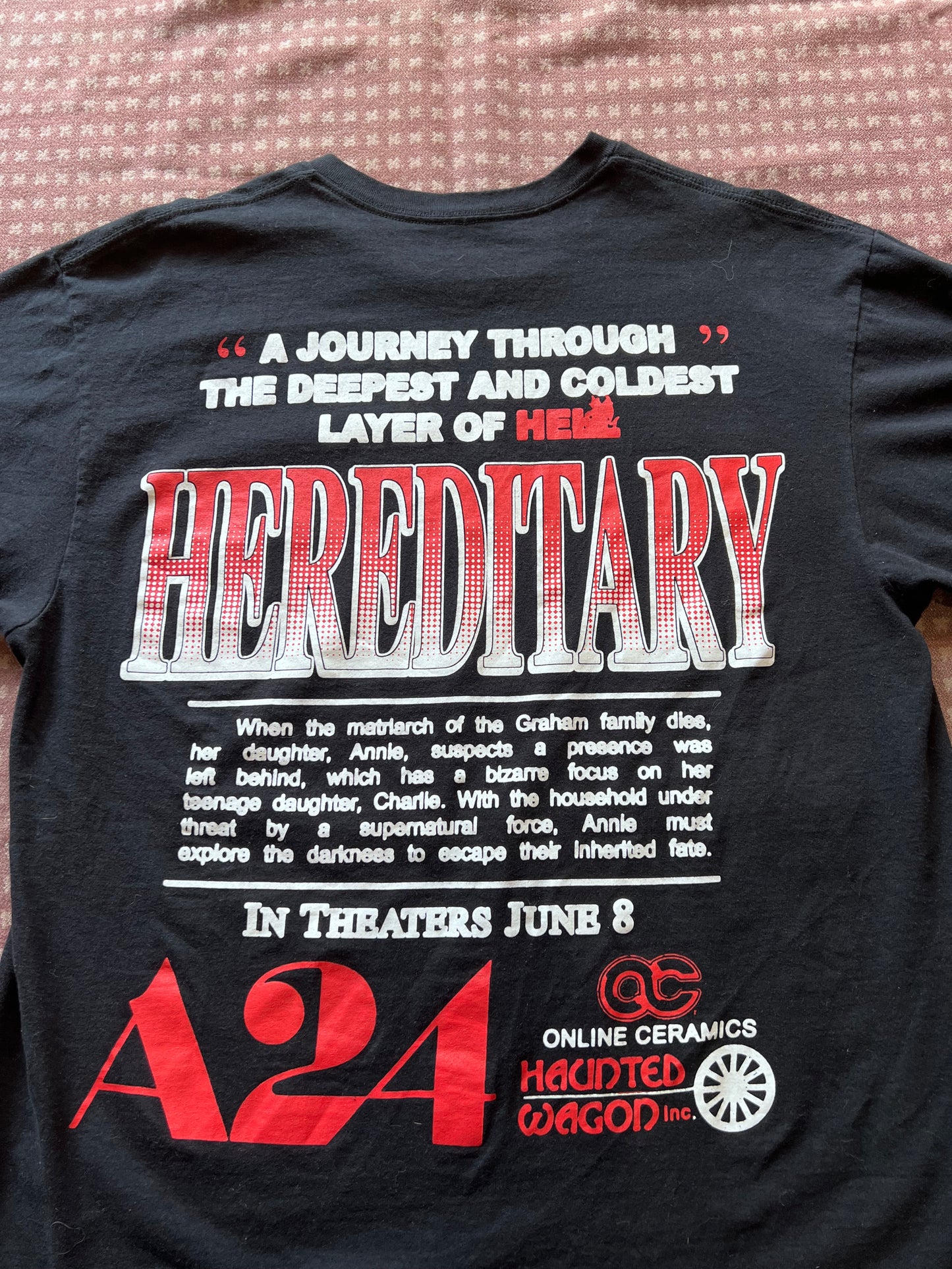 2018 Hereditary x Online Ceramics Shirt (XL)