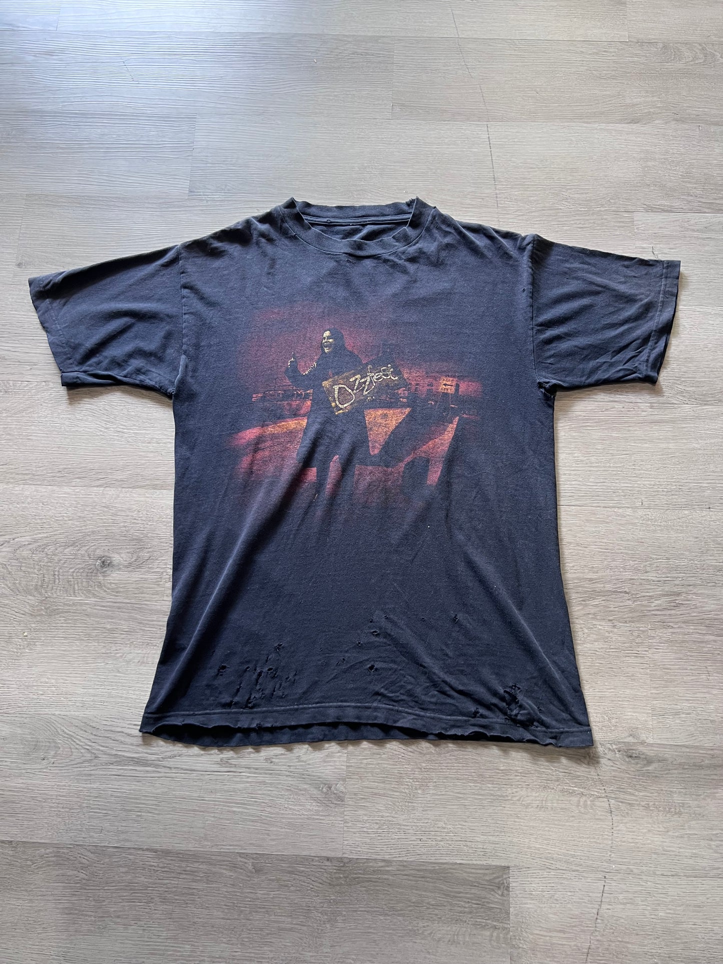 Thrashed 1998 Ozzfest Shirt (L)