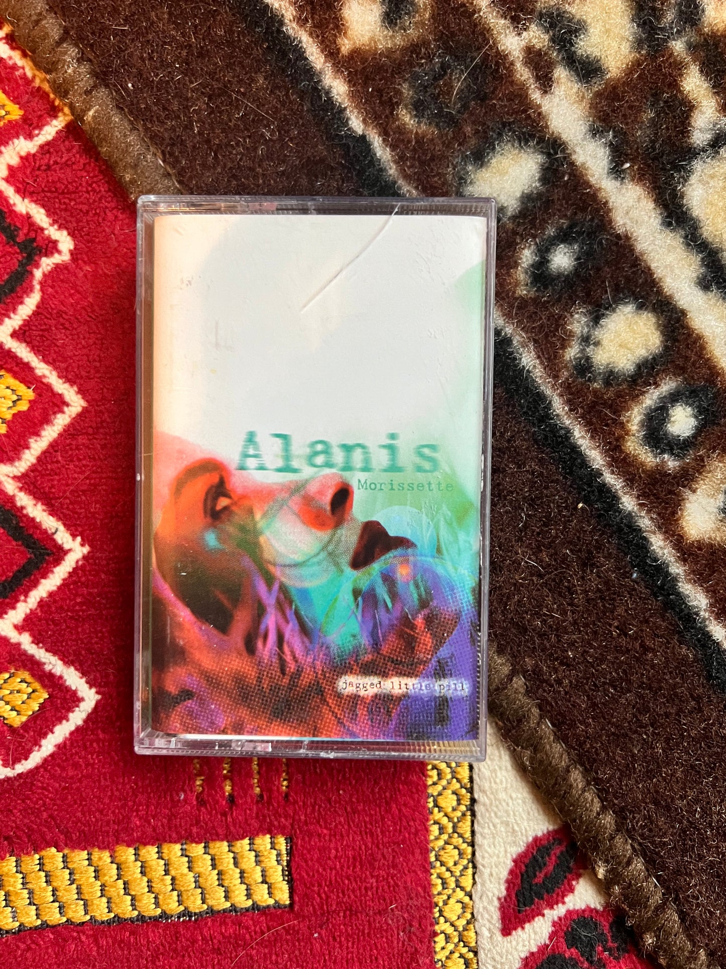 1995 Alanis Morissette "Jagged Little Pill" Cassette Tape