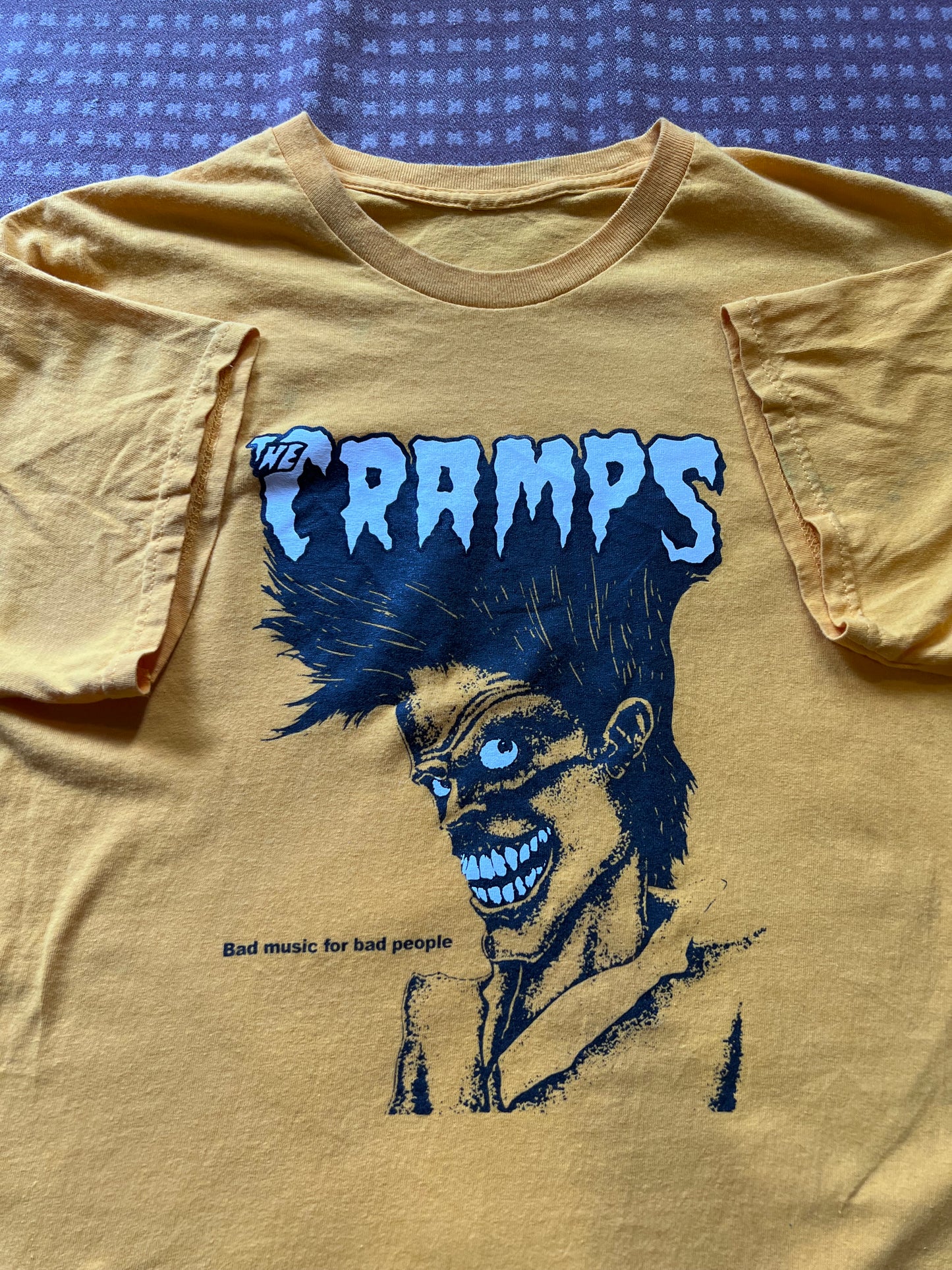 00s The Cramps “Bad Music for Bad People” Shirt (L)