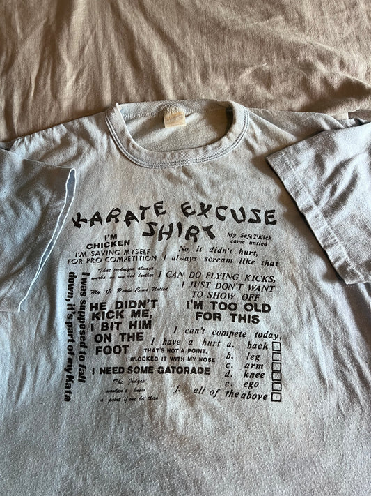 80s Karate Excuses Shirt (XL)