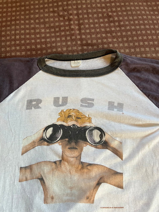 1985 Rush "Power Windows Tour" Raglan Shirt (XL)