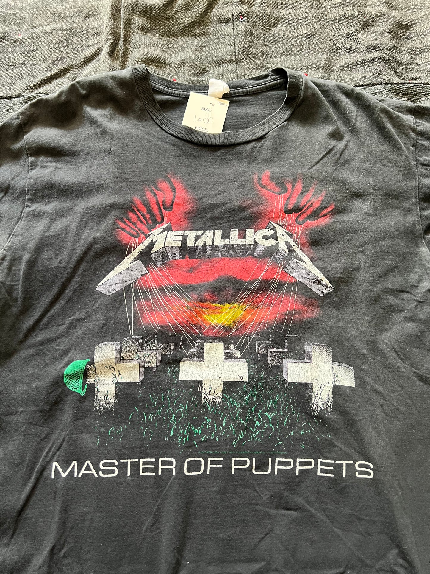 2007 Metallica "Master of Puppets" Shirt (L)