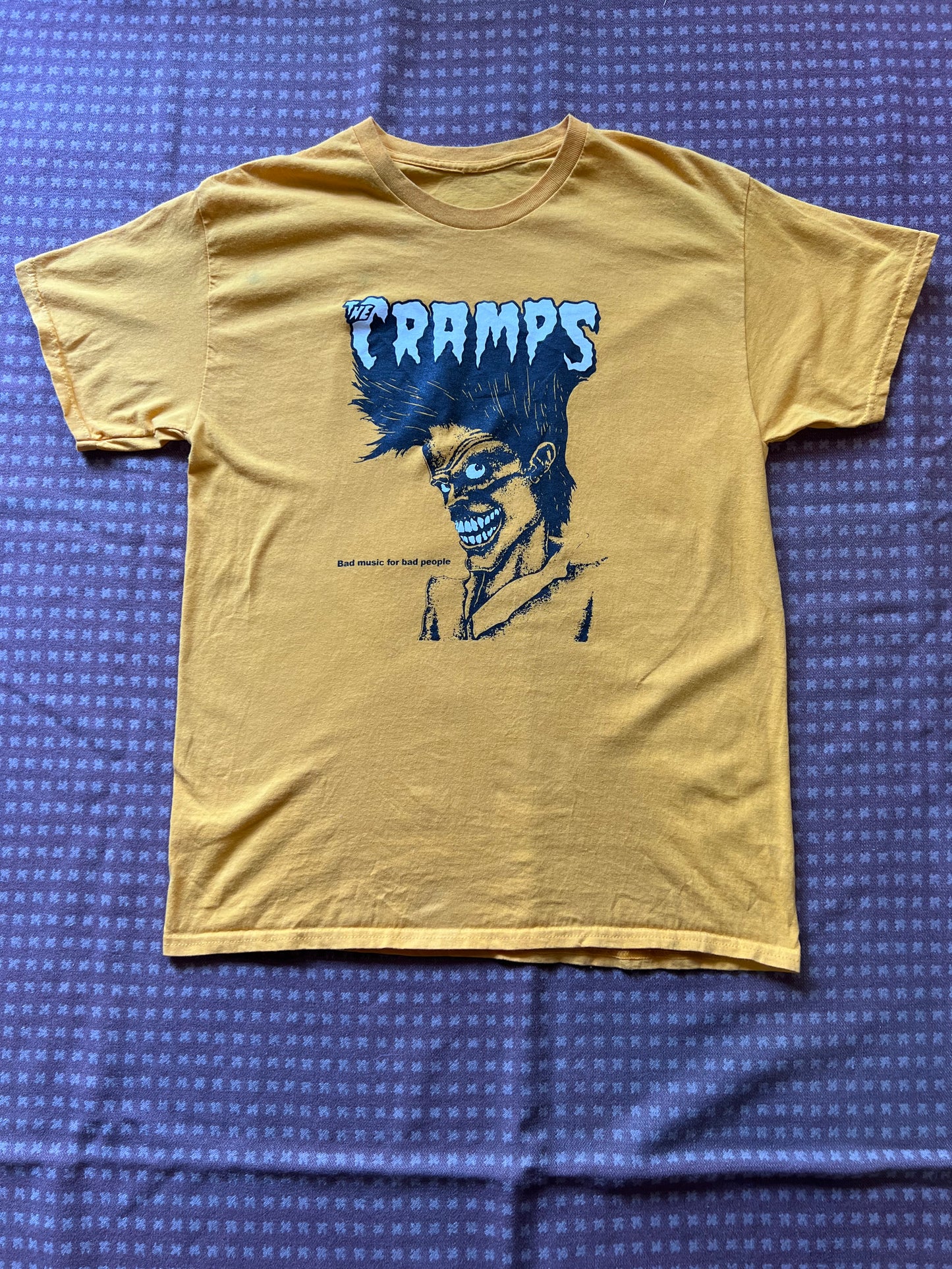 00s The Cramps “Bad Music for Bad People” Shirt (L)