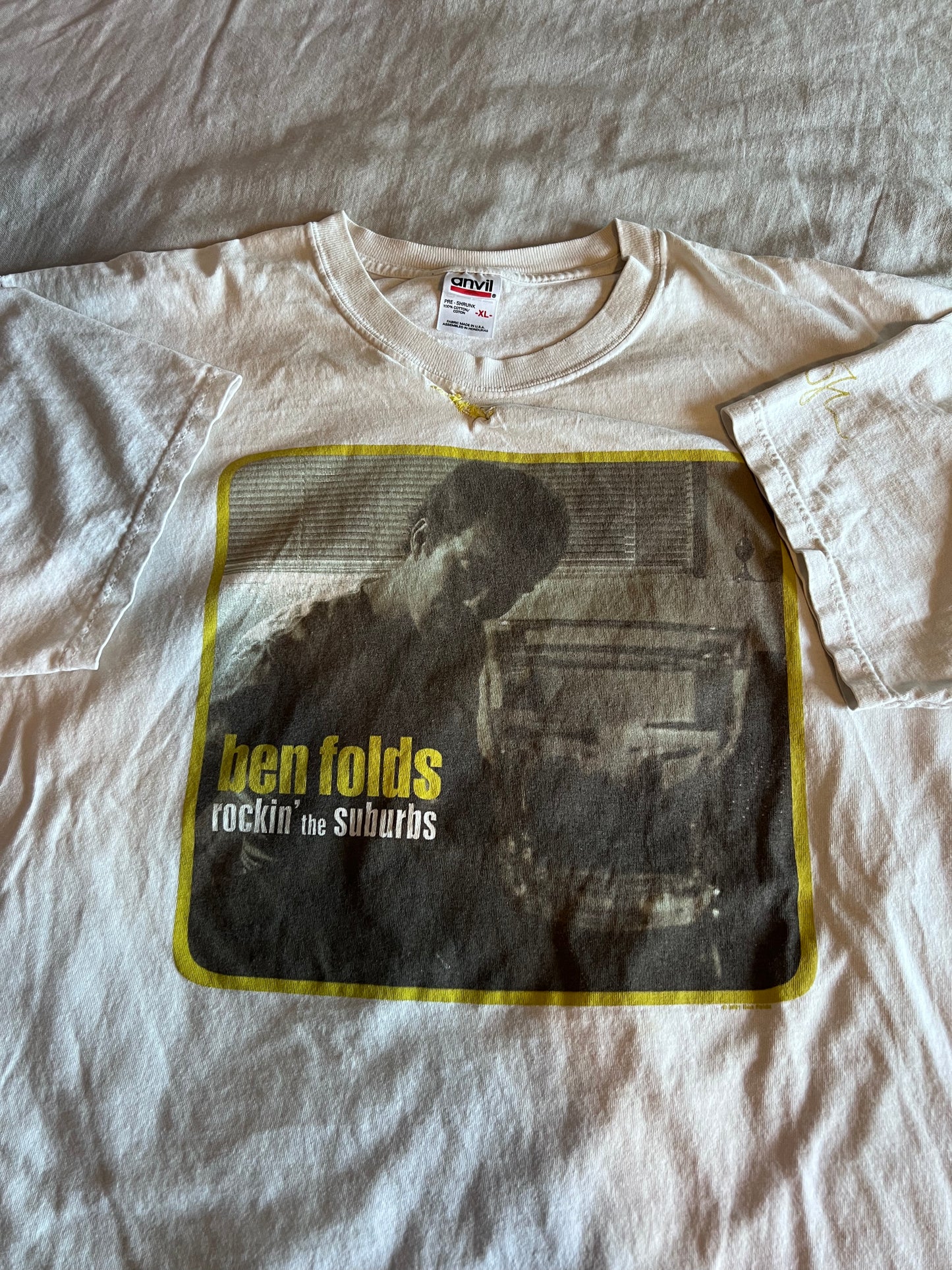 2001 Ben Folds "Rockin' the Suburbs" Promo Shirt (XL)