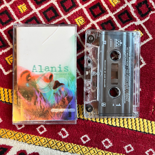 1995 Alanis Morissette "Jagged Little Pill" Cassette Tape