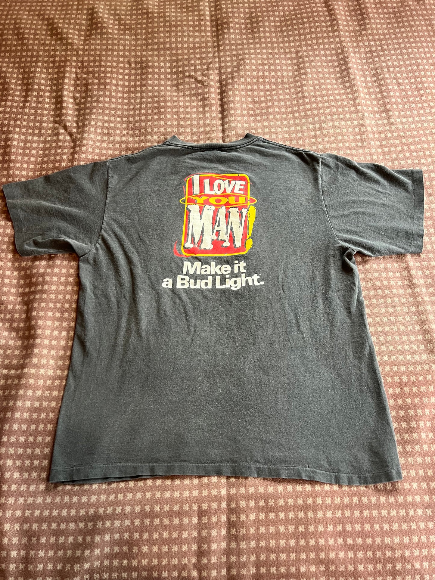 1996 Bud Light "I Love You Man" Shirt (XL)