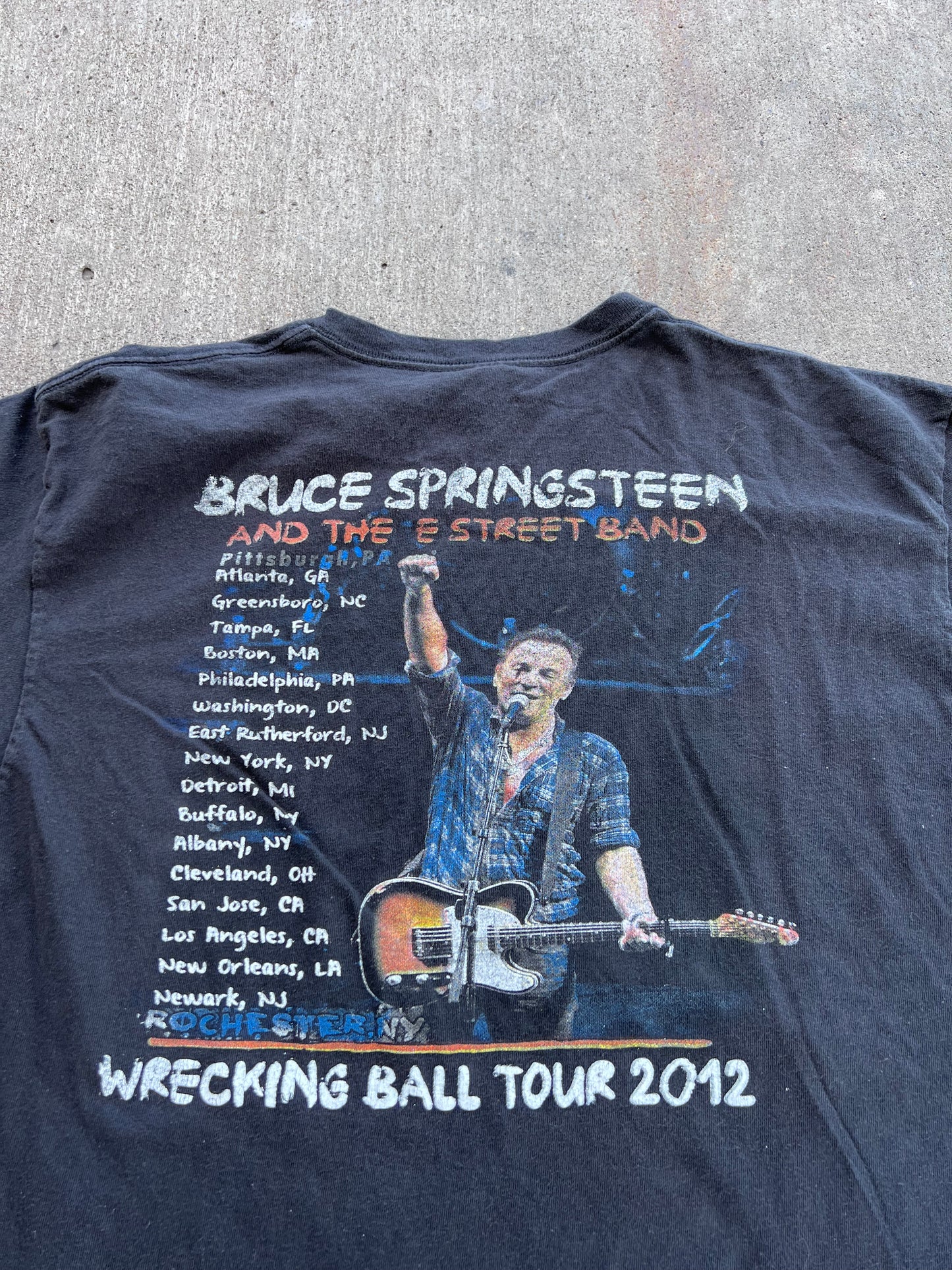 2012 Bruce Springsteen Tour Shirt (XL)