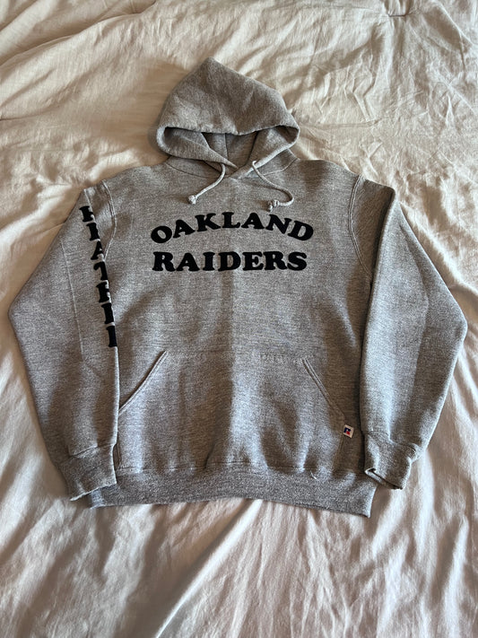 80s Oakland Raiders Hoodie (M)