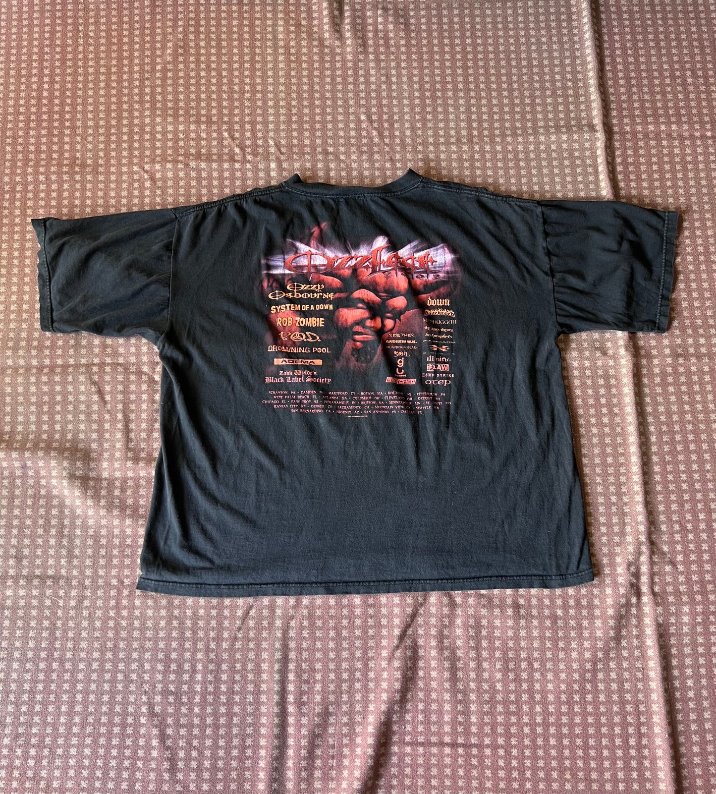 2002 Ozzfest Shirt (XXL)