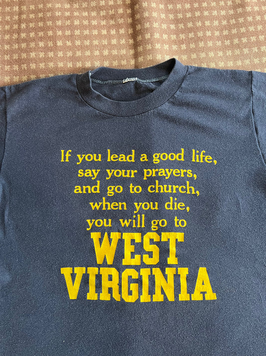 70s West Virginia Shirt (L)