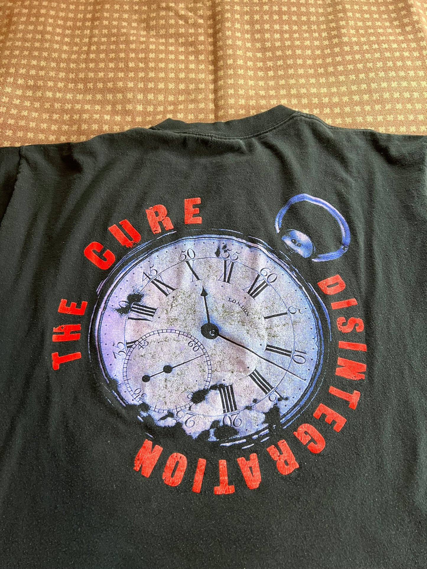 1989 The Cure Disintegration Cutoff Tour Shirt (XL)