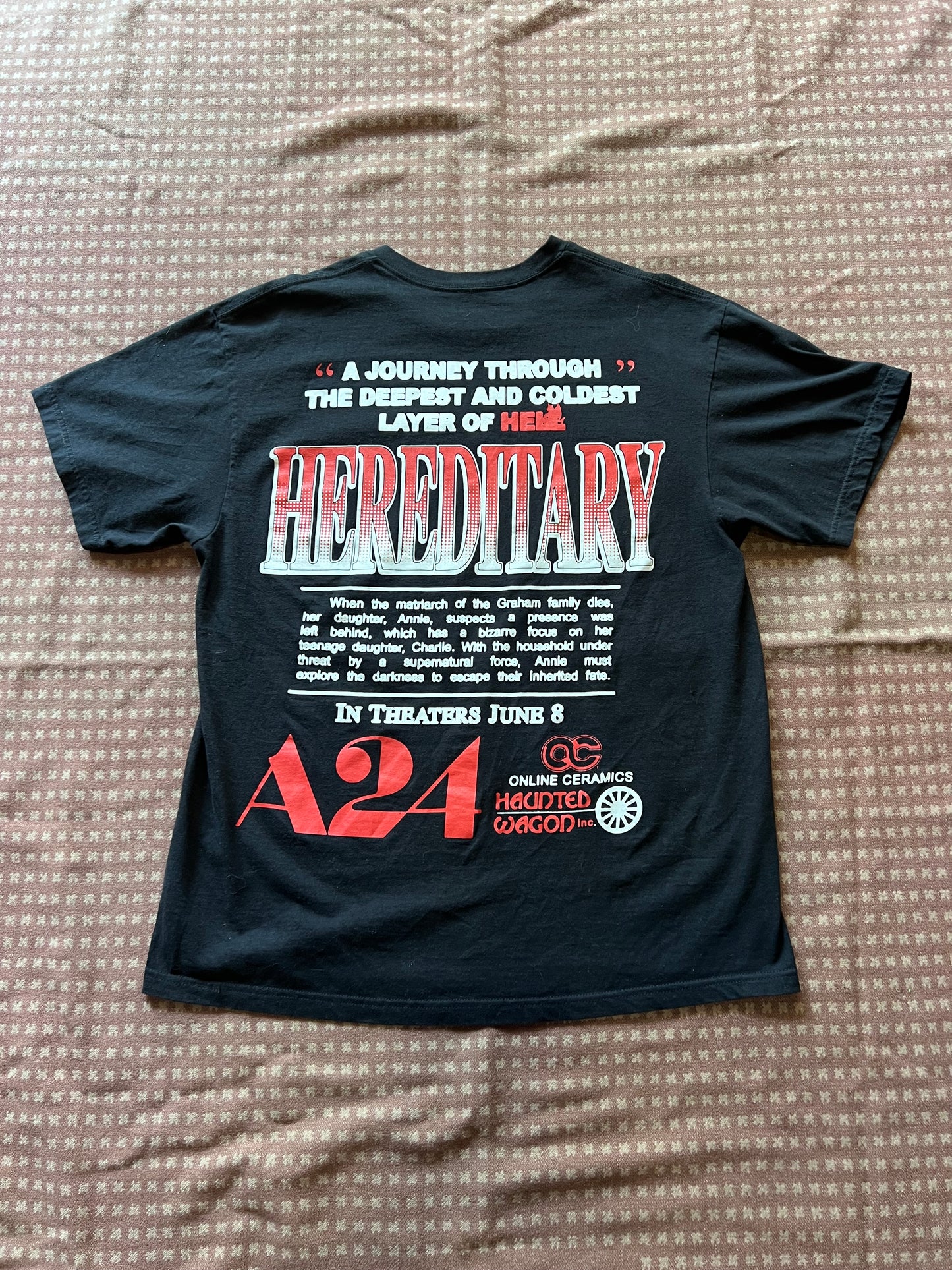 2018 Hereditary x Online Ceramics Shirt (XL)