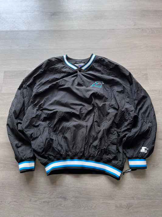 90s Starter Carolina Panthers Windbreaker Pullover (XXL)