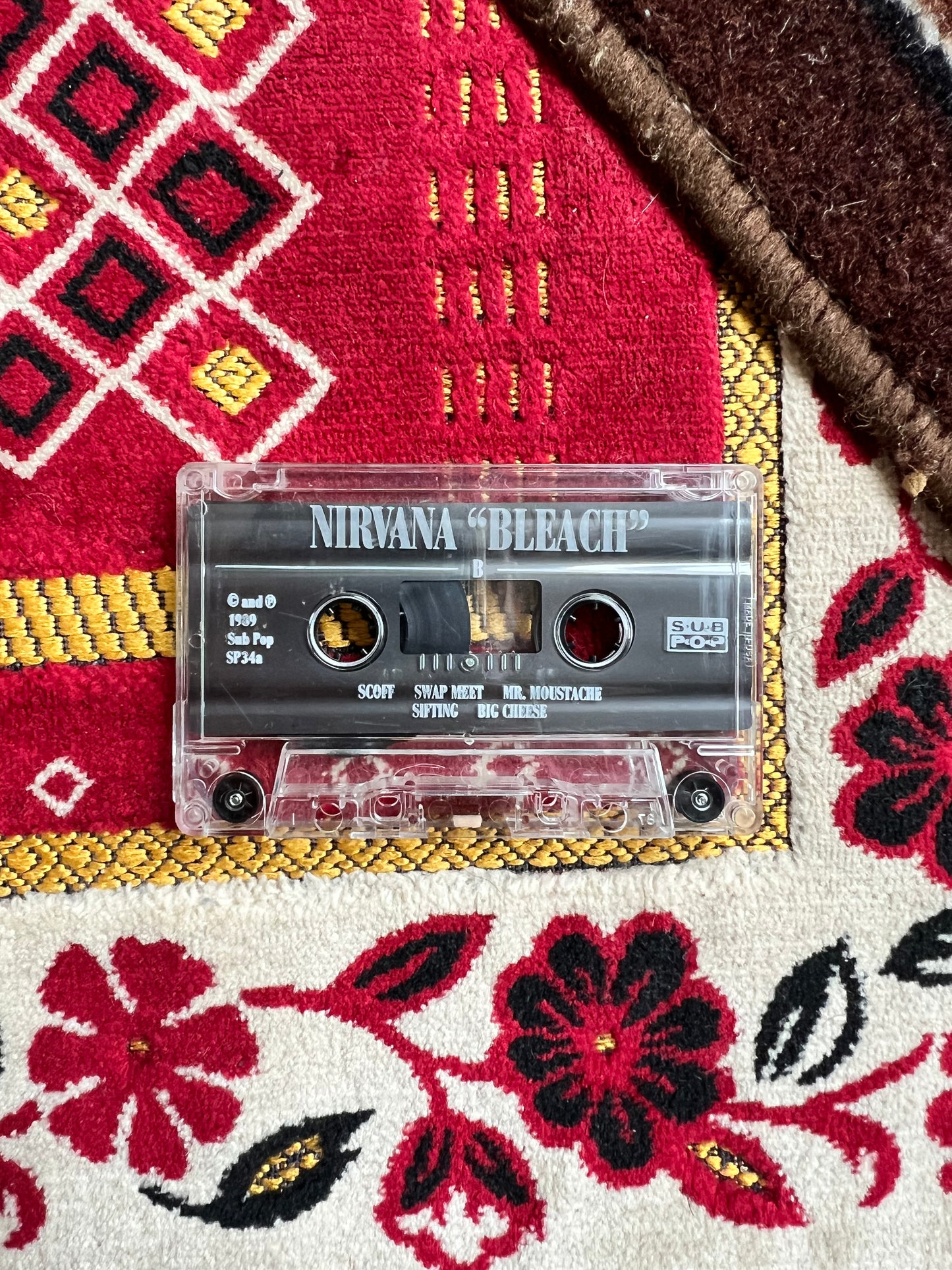 1989 Nirvana "Bleach"Cassette Tape