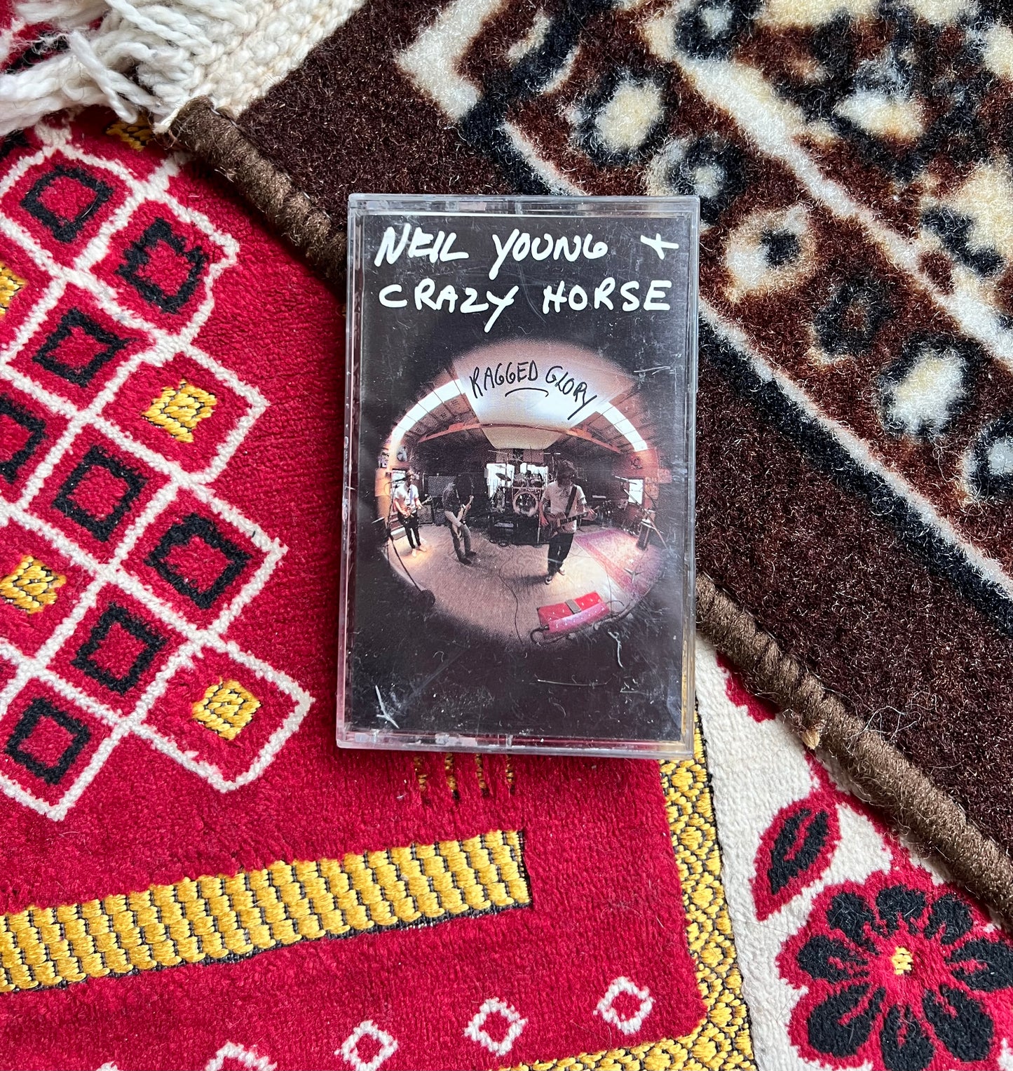 1990 Neil Young "Ragged Glory" Cassette Tape