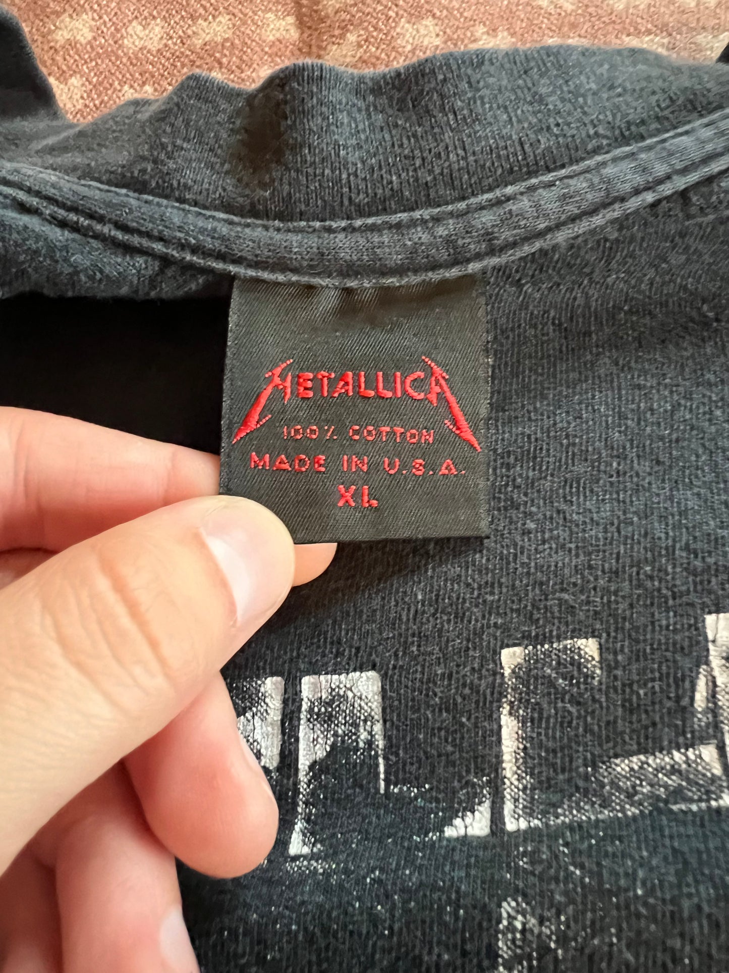 1991 Metallica Tour Shirt (XL)