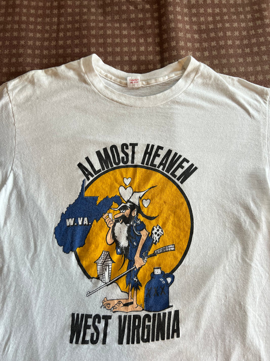 70s Almost Heaven West Virginia Shirt (L)