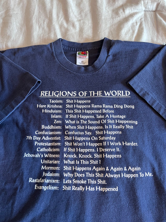 90s Religions of the World Shirt (XL)